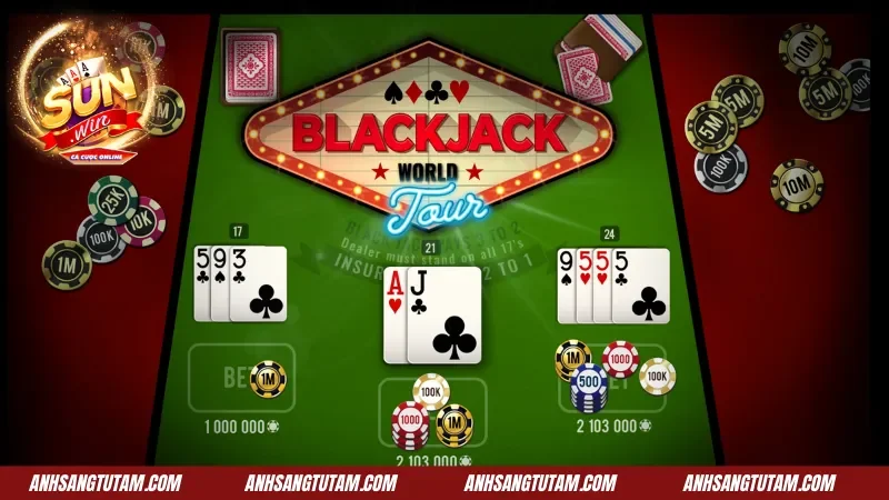 Blackjack SunWin - Xì Dách Chuẩn Quốc Tế 21 Điểm 3 Cách tham gia chơi Blackjack Sunwin